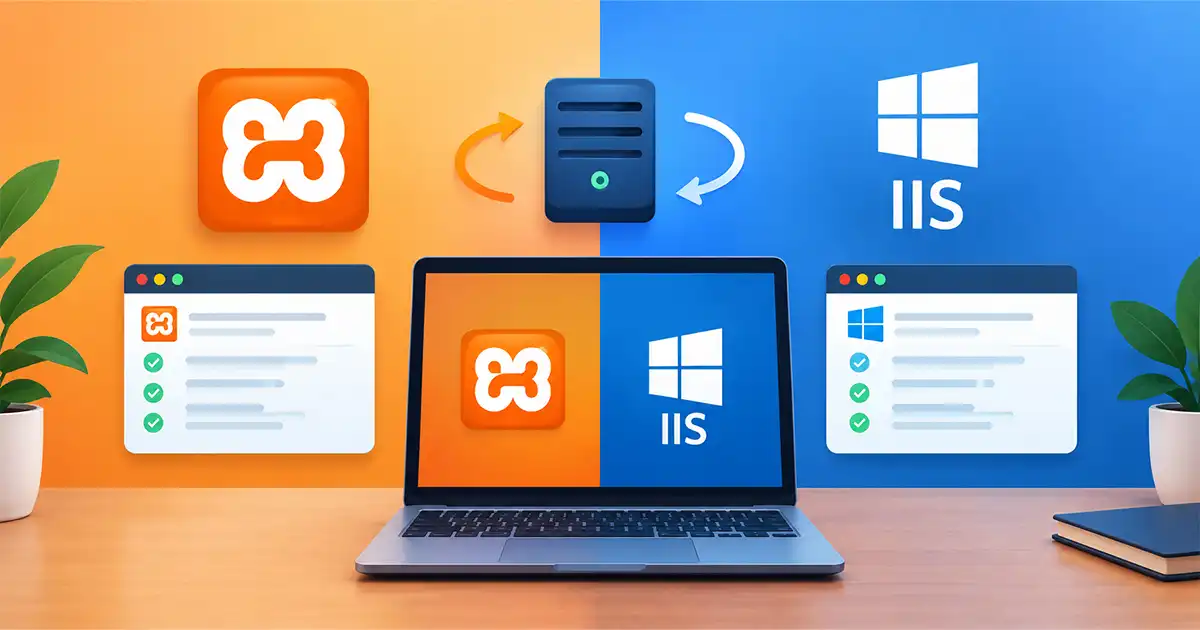 How To Run XAMPP and IIS Together On the Same Machine